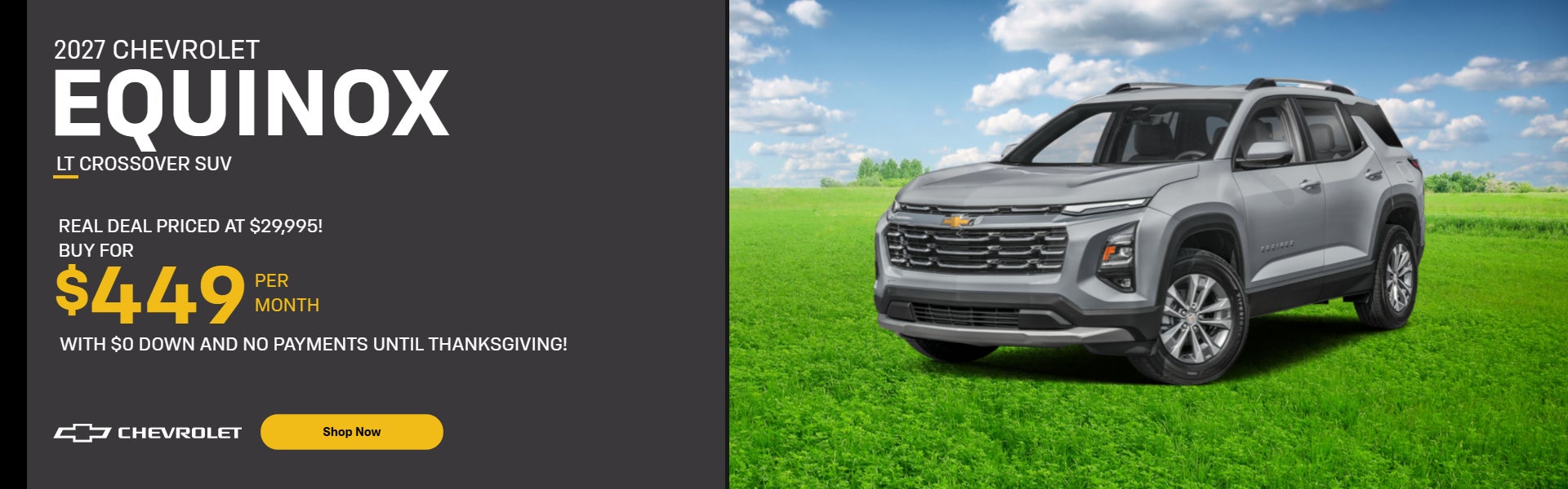 2027 Chevrolet Equinox LT Crossover SUV